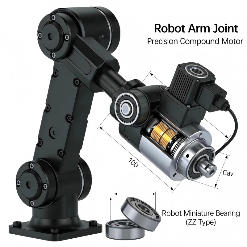 miniature deep groove ball bearings 604ZZ 625ZZ 635ZZ 688ZZ 696ZZ for small motors(1).jpg