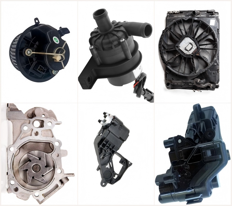 &nbsp;Miniature precision bearings (1mm–15mm) for automotive electronics applications including water pumps, blower motors, cooling fans, seat motors, sunroof motors and rearview mirror actuators..jpg