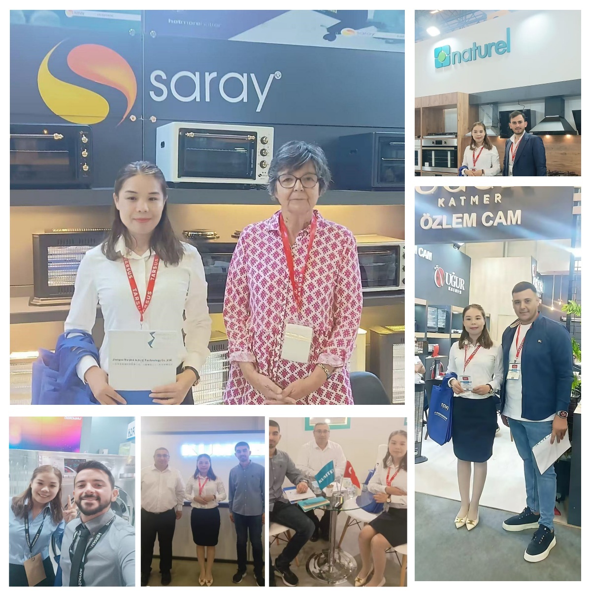 Nova Bearing representative meeting with global partners at industrial exhibition.jpg