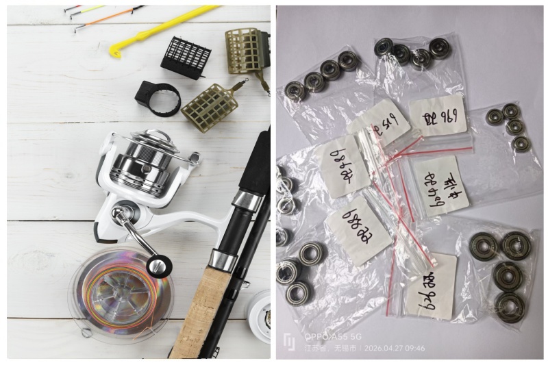 miniature fishing reel bearings 625ZZ 696ZZ stainless steel close up.jpg