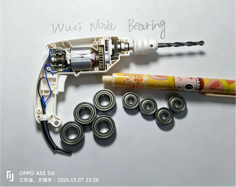 Precision miniature bearings for power tools - electric drill internal components with Wuxi Nova Bearing&nbsp;.png