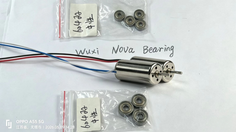 Wuxi Nova Bearing - 604ZZ neutral miniature bearings for coreless motors .jpg