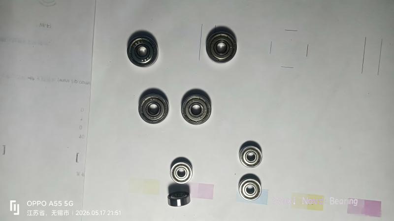 696ZZ, 608ZZ and other miniature bearing models for medical equipment, Nova Bearing samples .jpg