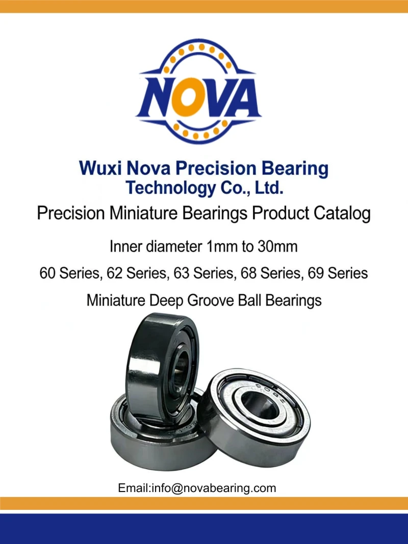 Precision Miniature Ball Bearings Catalog | Wuxi Nova Precision Bearing